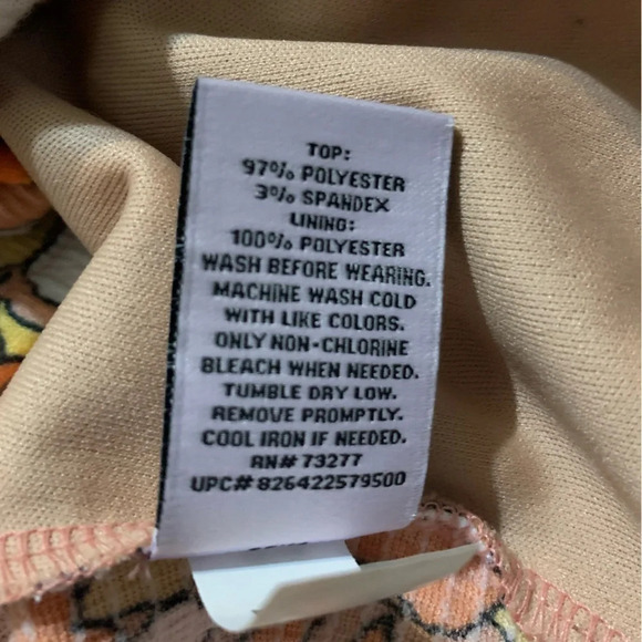 Boho Floral Halter Tank Top NWT size M - Picture 4 of 5